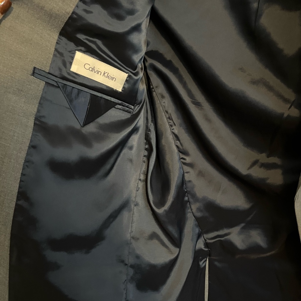 Calvin Klein suit jacket *measurements in description - Picture 3 of 6
